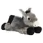 AURORA Plüsch-Esel / 20 cm / grau / für Erwachsene und Kinder