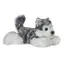 AURORA Plüschhund Mush Husky grau-weiß / 20 cm / Plüsch