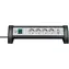 Brennenstuhl Premium-Office-Line schwarz-grau / Tischsteckdosenleiste / 4X Steckdosen / 2x USB-A / 3100 mA / 1,8 m