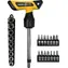 Vorel ERGO Ratschenschraubendreher-Set, 25-teilig / Schraubendreher / 1/4"-Ratsche / PH-, PZ- und Torx-Bits / Chrom-Vanadium-Stahl