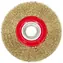 Vorel Drahtbürste Seite 150 mm / Drahtbürste Seite / messingbeschichteter Draht