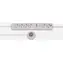 Brennenstuhl Eco Line Switch PLUS EL CSP24 weiß / Verlängerungskabel / 6 Steckdosen / Fußschalter / 1,5 m