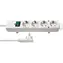 Brennenstuhl Comfort-Line PLUS weiß / Verlängerungskabel / 4 Steckdosen / 2 m / Sicherheitsschalter / Kindersicherung