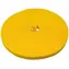 Label the cable PRO Kabelbinderrolle, doppelseitig, gelb / Kabelbinder mit Klettverschluss / 25 m Rolle / doppelseitig