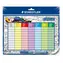 Staedtler Lumocolor Stundenplan / Selbstklebend / abwischbar / 310 x 255 mm