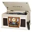 Victrola Navigator 8in1 weiß / Plattenspieler / 3 Geschwindigkeiten / Bluetooth / CD / Kassette / Radio / USB
