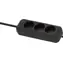 Brennenstuhl Eco-Line schwarz / Verlängerungskabel / 3x Steckdose / 1,5 m / IP20