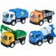 JOKOMISIADA LKW-Set A / Autos / 4-teilig / Kunststoff