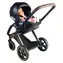 Simba Puppenkorb Mon Grand Poupon Cybex schwarz / Tragbares Puppenbett / 36-42 cm / ab 3 Jahren