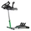 Wheel Stand Pro FARM TRUCK LITE V3 grün / Ständer für Lenkrad und Pedale / ohne RGS-Modul / Breitenverstellbar 400-565 mm