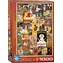EUROGRAPHICS Puzzle Alte Poster / 1000 Teile / 48 x 68 cm