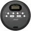 AKAI ACDP-200 PLUS Graphit / Tragbarer CD-Player / Bluetooth 5.3 / FM-Radio / USB-Ladefunktion / LCD-Display