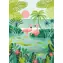 PIECES & PEACE Puzzle Flamingos / 500 Teile / 34,2 x 47,8 cm