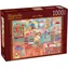 MAGNOLIA Puzzle Bunte Bäckerei / 1000 Teile / 68 x 48 cm