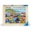 Ravensburger Puzzle Freizeittage Nr. 5: Camping und Caravaning / 1000 Teile / 70 x 50 cm