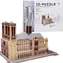JOKOMISIADA 3D-Puzzle Notre-Dame Kathedrale, Paris / 77 Teile / ohne Klebstoff und Ausschneiden