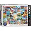 EUROGRAPHICS Puzzle Globetrotter - Strände / 1000 Teile / 67,63 × 48,89 cm