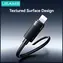 USAMS U94 schwarz / Datenkabel / USB-C - Lightning / 30 W / 1 m