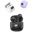 USAMS IA II15 lila / Kabellose In-Ear-Kopfhörer / Bluetooth 5.3 / LED-Display im Gehäuse