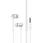 USAMS EP-42 weiß / Kopfhörer mit Mikrofon / In-Ear / 3,5-mm-Klinkenstecker