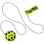 WABOBA Rückprallball an elastischer Schnur / Durchmesser 6 cm / Schnurlänge 90 cm / ab 6 Jahren