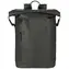 Tucano Rollo schwarz / Laptop-Rucksack mit Rollverschluss / 15,6" und MacBook Pro 16" / Wasserdicht / Recyceltes Polyester