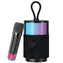 USAMS YX013 YIN / Lautsprecher mit drahtlosem Mikrofon / Bluetooth 5.3 / Karaoke / LED-Hintergrundbeleuchtung