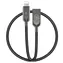 USAMS SJ170 schwarz / Datenkabel / Lightning / SMART Abschaltung / 1,9 m