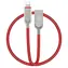 USAMS SJ170 U-Sun Serie Lightning rot / Datenkabel / SMART Abschaltung / 1,9 m
