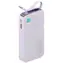 USAMS US-CD224 lila / Powerbank / Integriertes USB-C-Kabel / 10000 mAh / PD 20W + QC3.0