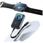 USAMS CD245 Anlaufschutz / Kabelloses Ladegerät für Apple Watch / 2-in-1 mit Powerbank (1200 mAh) / USB-C-Kabel