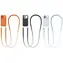 USAMS ZB360 orange / Handy-Umhängeband / Verstellbare Länge 1,08-2,08 m