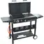 Cattara Grill DOMINO 2in1 Gas/Holzkohle / Grillrost (2x) 36 x 34 cm / Leistung 4,5 kW / Piezozündung