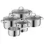 WMF Belmonte / Topfset / 5-teilig / Cromargan Edelstahl / Induktion