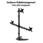 Tischhalterung für 3 Monitore (17-32 Zoll) / Monitorhalterung / 3 Arme / Tragkraft 10 kg/Arm