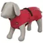 TRIXIE Regenmantel VIMY rot M 45 cm / Für Hunde / Wasserdicht / Reflektierende Elemente / Brustumfang 44-56 cm