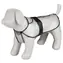 TRIXIE Regenmantel Tarbes XS 30 cm durchscheinend / PVC / Für kleine Hunde / Reflektierende Pfoten