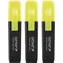 GENIE 40020 Textmarker gelb, 3 Stück / Textmarker / Keilspitze / Strichstärke 1-5 mm