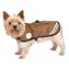 Tommi Regenmantel Pocker Mokka 45 cm / Regenmantel für Hunde / Oxford 420D / wasserdicht