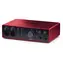 Focusrite Scarlett 16/16 4. Generation, rot-schwarz / Audio-Interface / 2x XLR-Kombianschluss / MIDI-Ein-/Ausgang / 24 Bit/192 kHz / USB-C