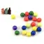 TEDDIES Unzerbrechliche Murmeln / Brettspiel / 20 Stück /  15 mm / Farbmix