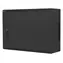 Lanberg WAF1 schwarz / Wandmontage-Rack / 19" / 4U+3U / 540×200 mm / flach / vormontiert