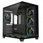 Rampage SEALITE schwarz / PC-Gehäuse / Gehärtetes Glas / 7x ARGB PWM-Lüfter