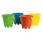ANDRONI Eimer auf Beinen, Farbmix / Sandspielzeug / Durchmesser 10 cm / Höhe 15 cm / ab 3 Jahren