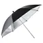 Godox UB-002-33 / Reflektierender Regenschirm / 84 cm / silber-schwarz