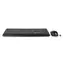 Nedis Kabelloses Tastatur- und Maus-Set / Tastatur- und Maus-Set / USB-Empfänger / QWERTZ DE / DPI 800-1600