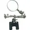Vorel Dritte Handhalterung mit Lupe 62 mm / Dritte Handhalterung / Lupendurchmesser 62 mm / Zum Löten