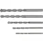 STHOR Betonbohrer-Set HSS 5-teilig / Bohrer-Set / HSS / 5-teilig