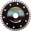 STHOR Diamanttrennscheibe Turbo 125x7,0x2,1x22,2 mm / Trennscheibe / Turbo / 125 mm