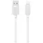 USAMS KY Serie US-SJ694 weiß / Datenkabel / USB-A - Lightning / 2,4 A / 2 m